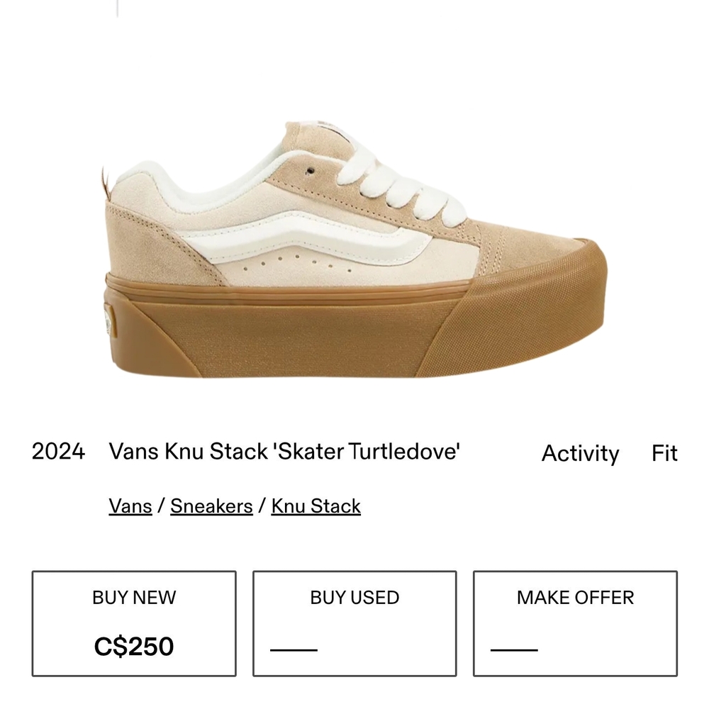 Vans Knu Stack • Skater Turtledove